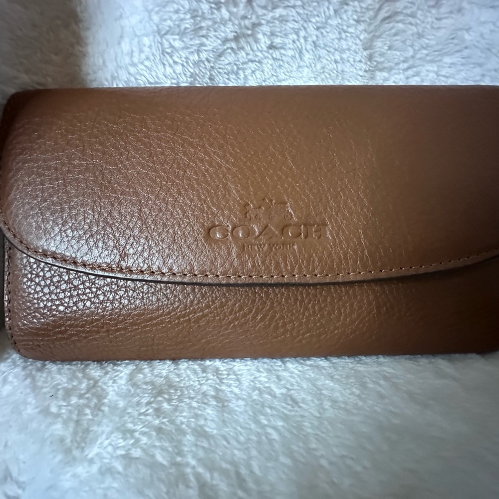 Coach Tan Leather Women's Wallet
